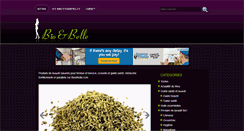 Desktop Screenshot of bioetbelle.com